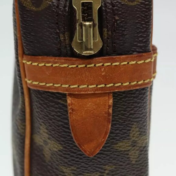 authenticity guaranteed LOUIS VUITTON Monogram Compiegne  Clutch Bag - Picture 7 of 11